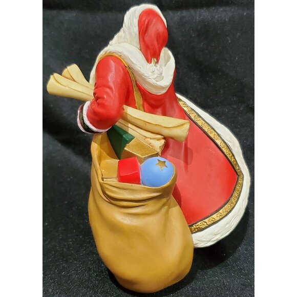 HALLMARK Night Before Christmas SANTA CLAUS Keepsake Ornament MISSING panda 2001 - Picture 8 of 11